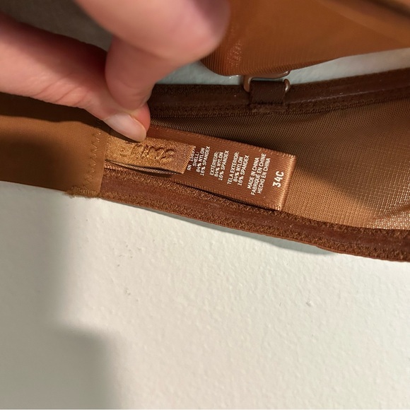 Skims No Show Balconette Bra 34C in Sienna - Picture 6 of 6